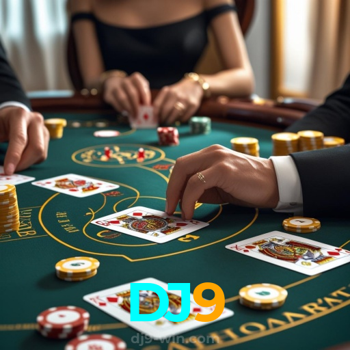 DJ9：Jogue poker, roleta e aposte no futebol para uma experiência épica!