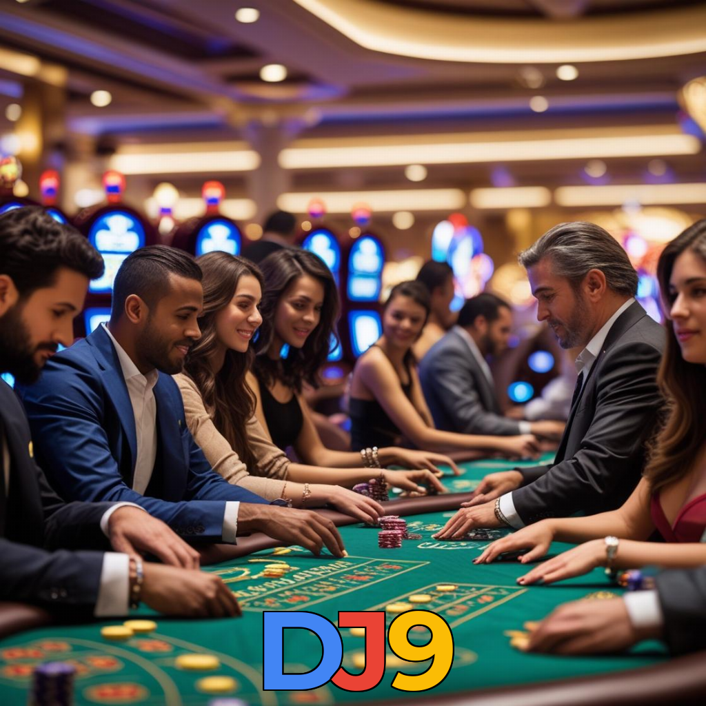 DJ9:Jogue blackjack, slots e aposte ao vivo no futebol, tudo no mesmo cassino!