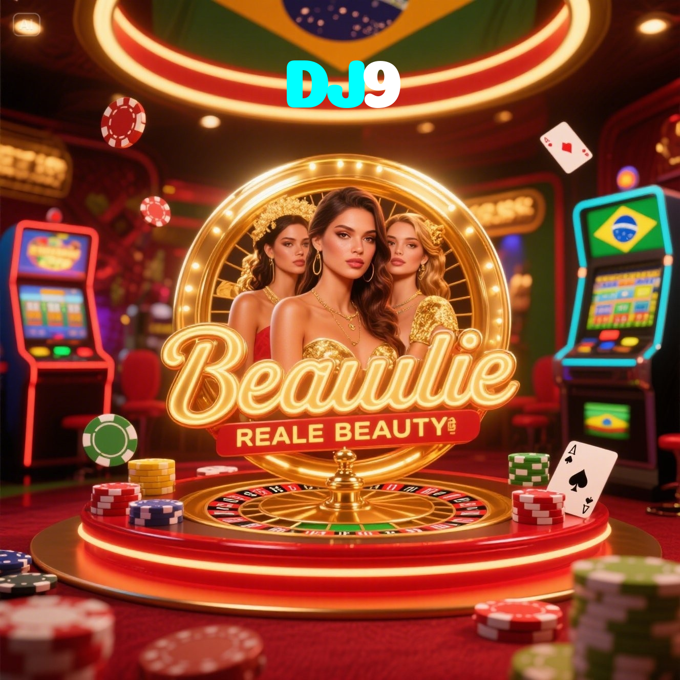 DJ9:Em cada jogo, a chance de ganhar é sua! Jogue agora no cassino!