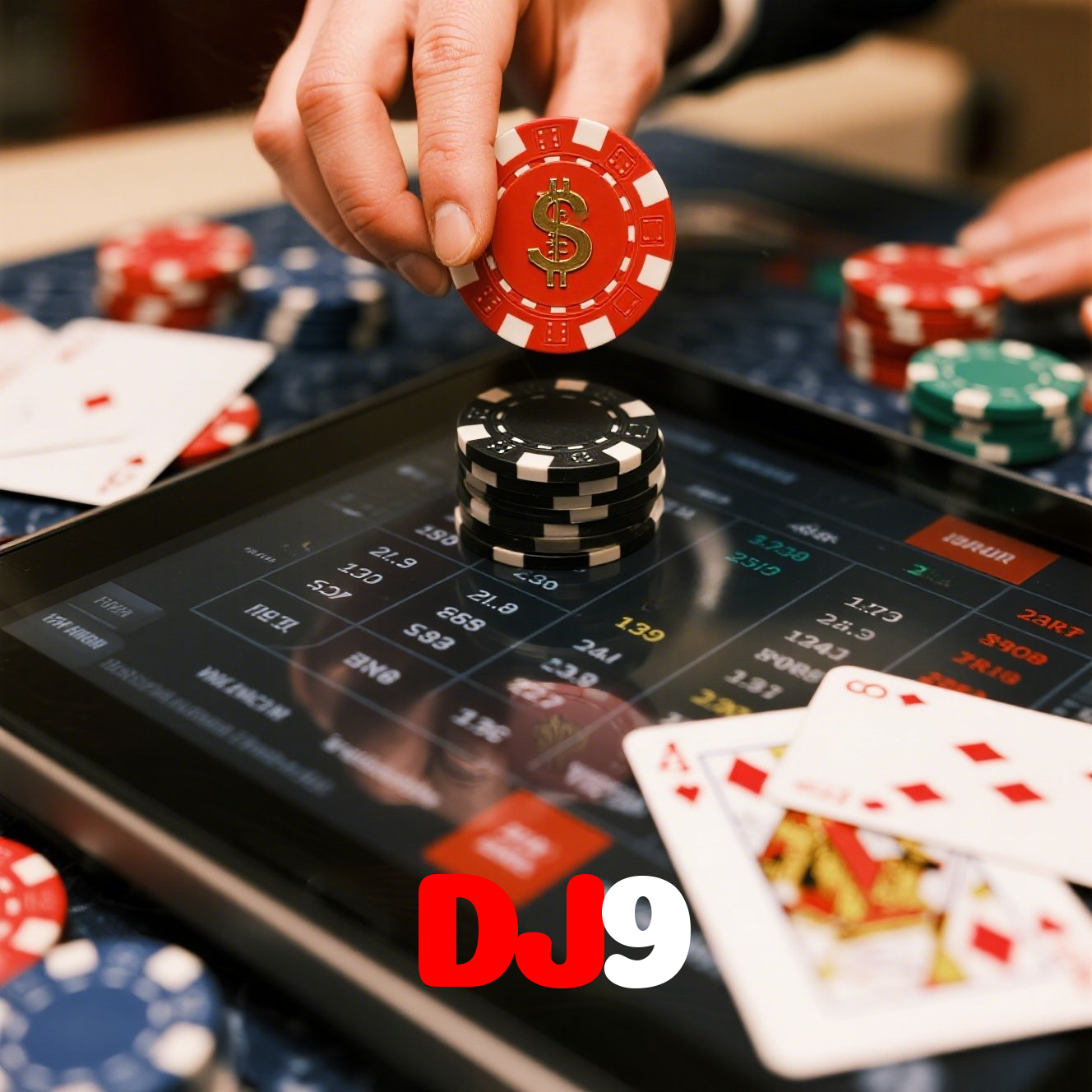 DJ9:Desafie a roleta e conquiste prêmios incríveis!