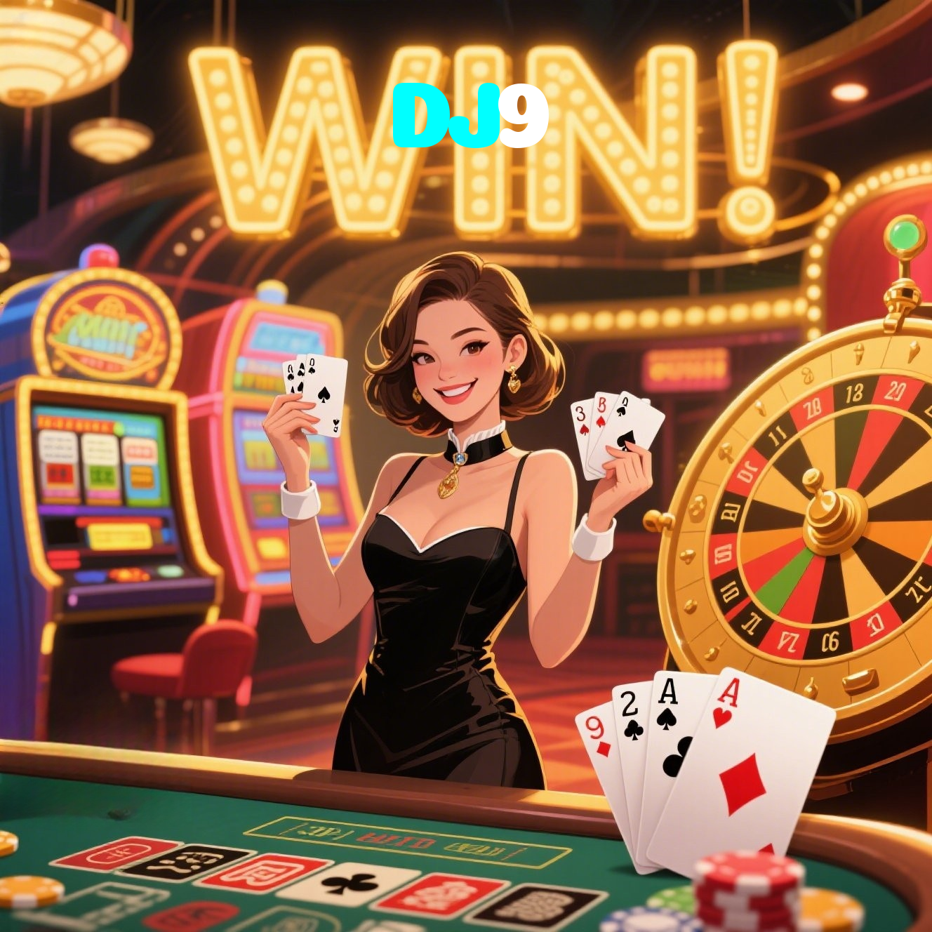 DJ9:Jogue nas melhores slots e leve para casa prêmios sensacionais!
