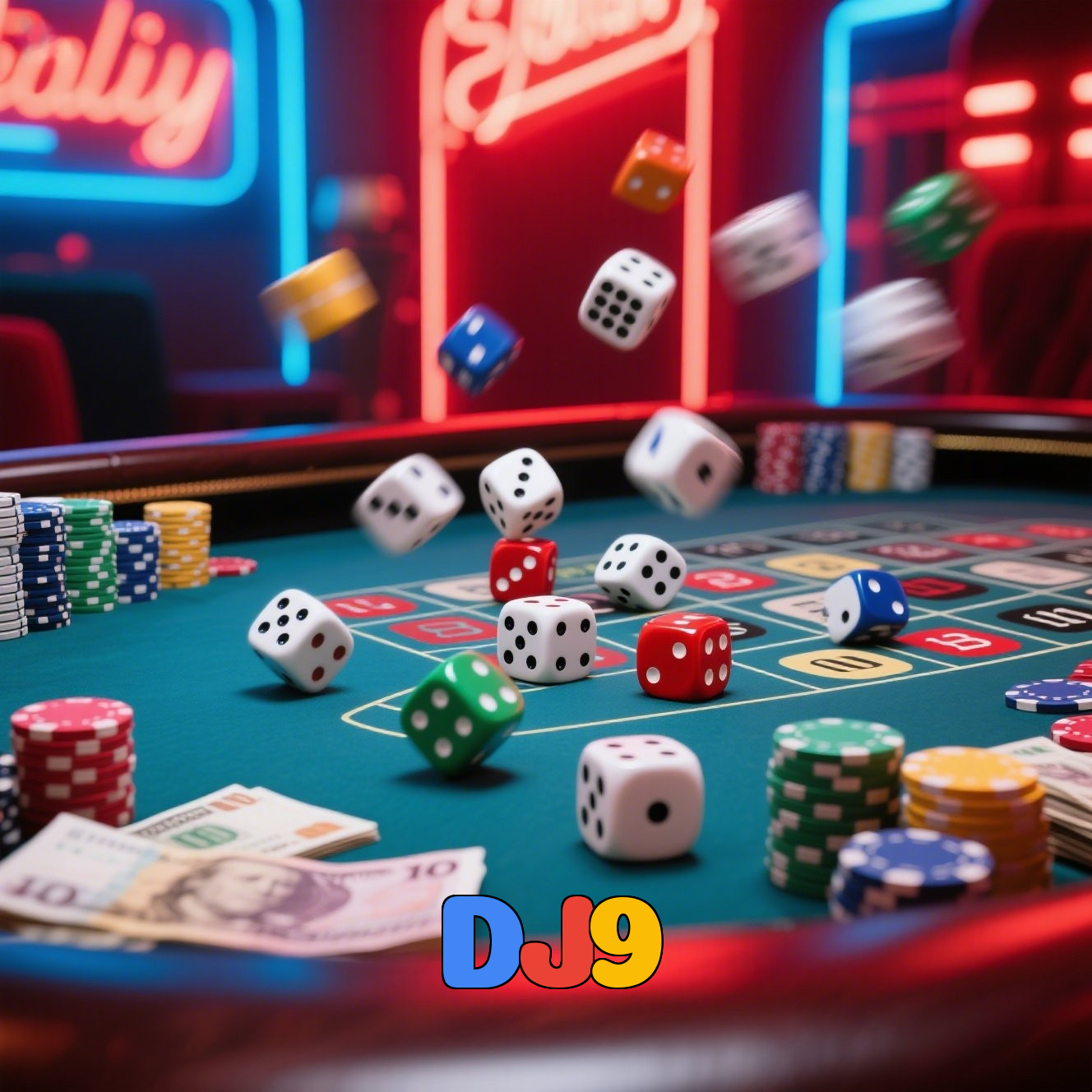 DJ9:A diversão nunca para! Entre no nosso cassino e jogue os melhores jogos!