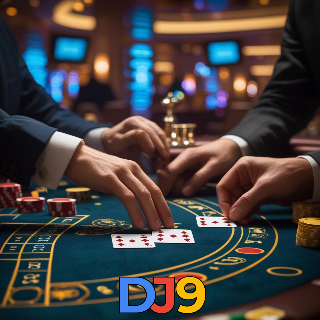 DJ9:Jogue slots, poker e aposte no futebol com grandes prêmios em jogo!