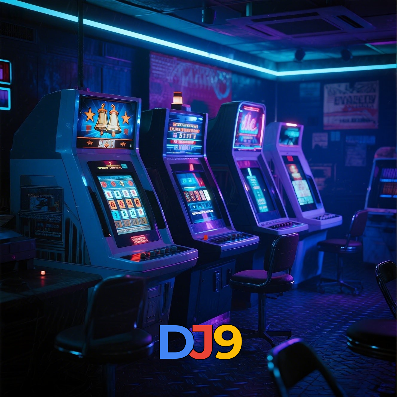DJ9:Gire as slots e vença com grandes prêmios!