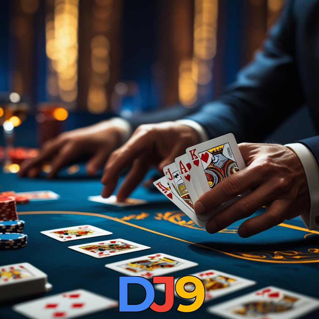 DJ9:Jogue Blackjack online e mostre que você é o mestre das cartas!