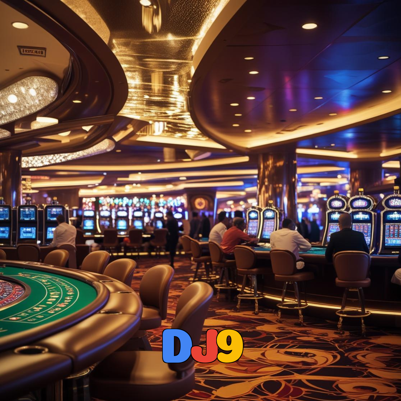DJ9：Jogue os melhores jogos de cassino como blackjack e roleta, e aposte no futebol!