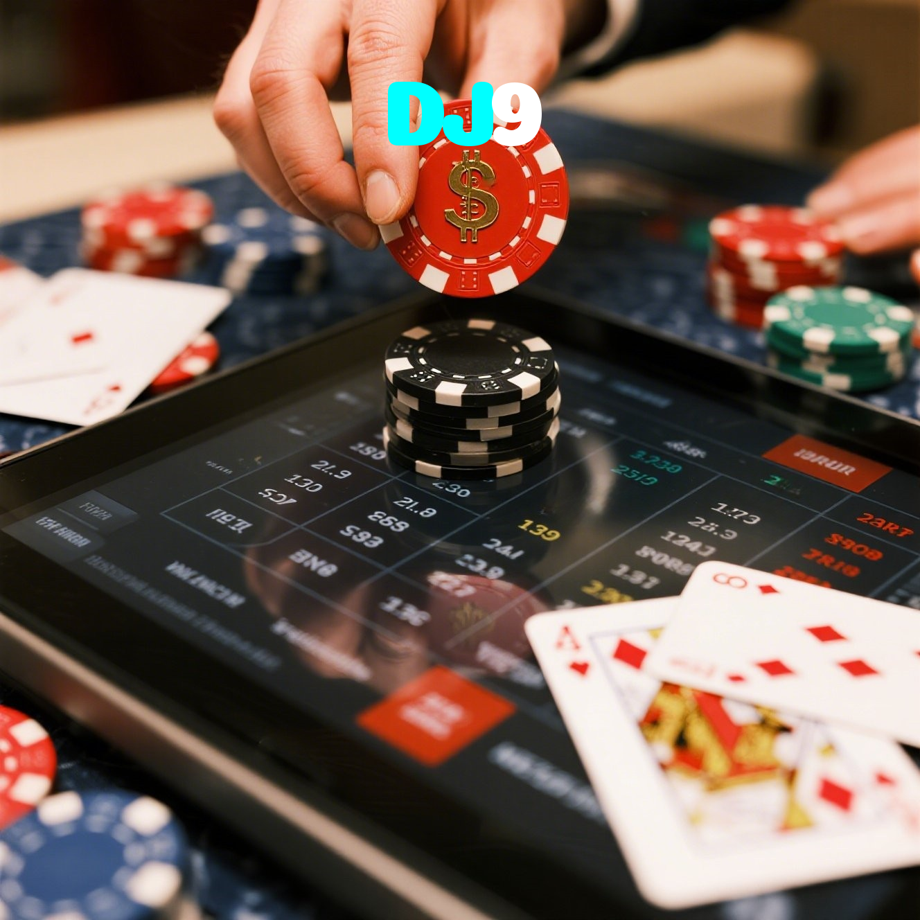 DJ9:Jogue poker como um profissional e ganhe grandes prêmios!