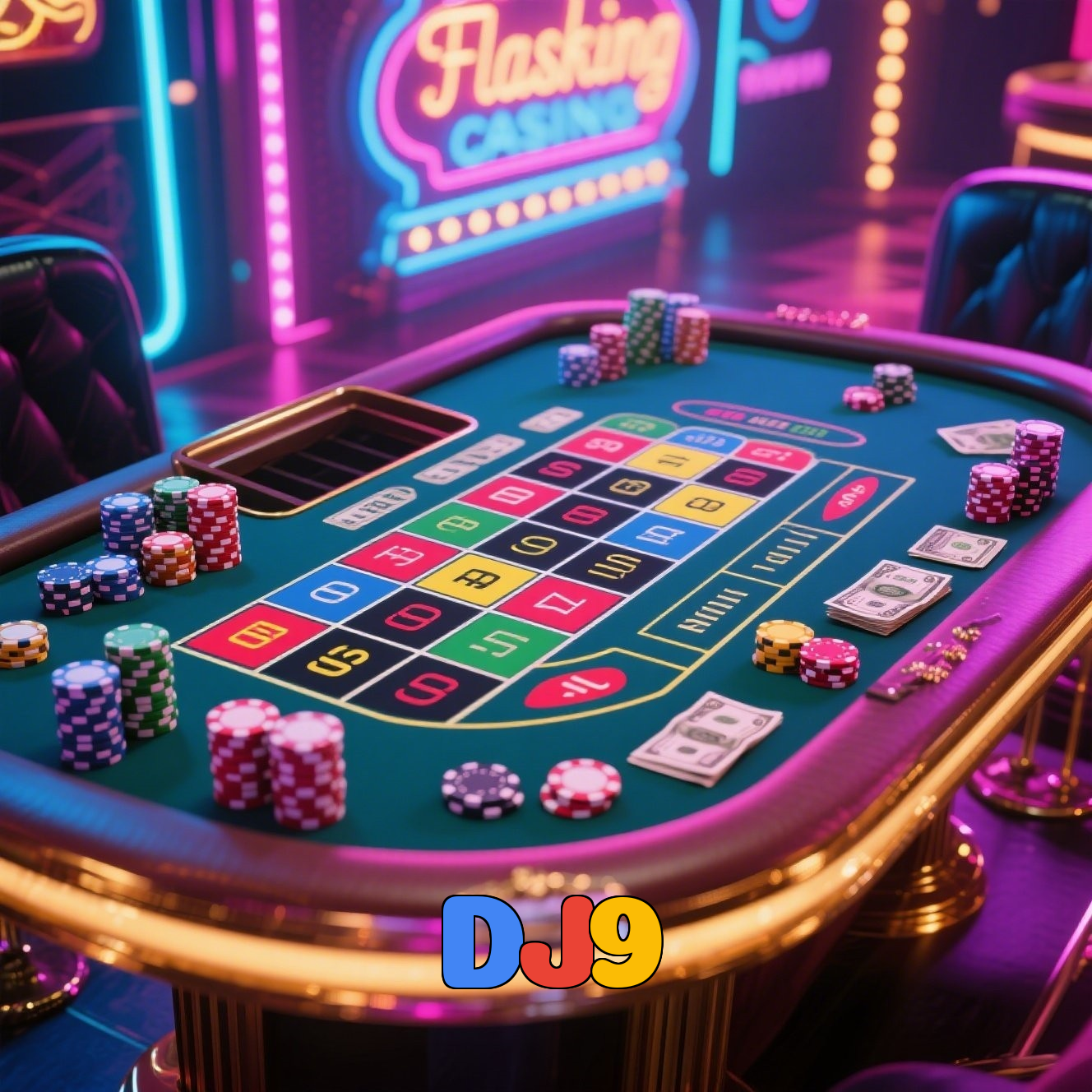 DJ9：Ganhe prêmios jogando slots e apostando no futebol online!