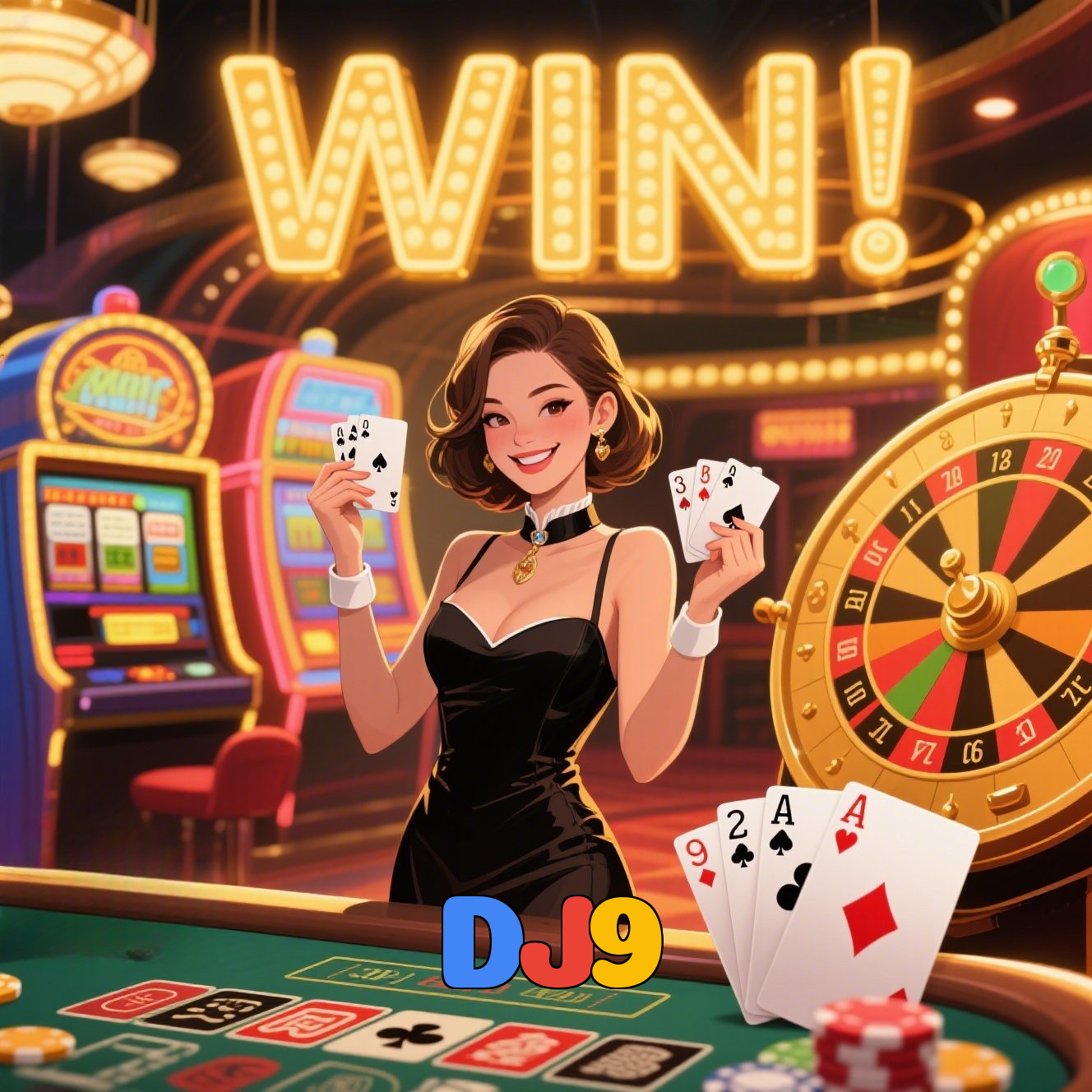 DJ9：Poker, blackjack e apostas em futebol online, tudo no melhor cassino!