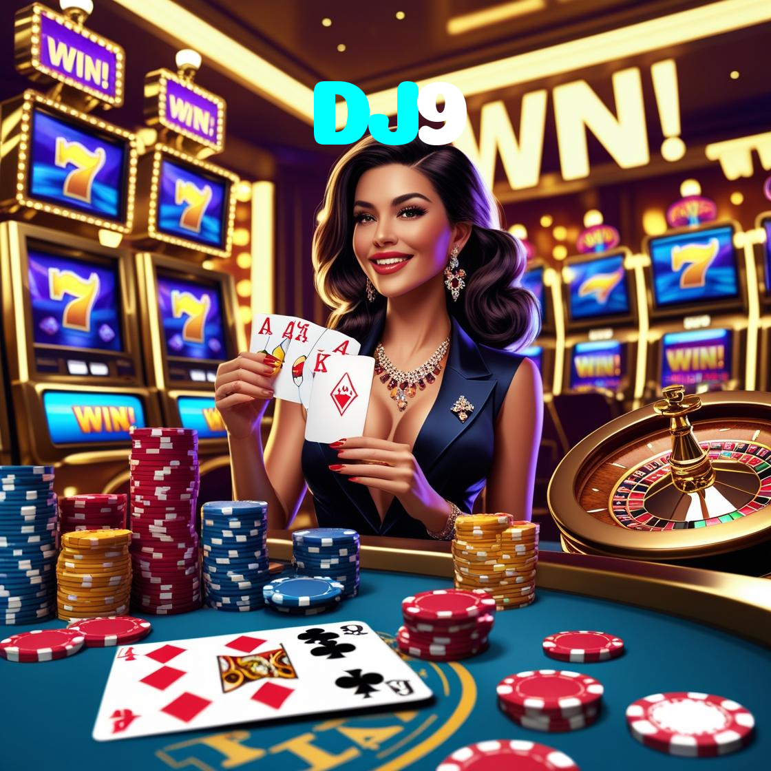 DJ9:Jogue blackjack e sinta a emoção de vencer no cassino!