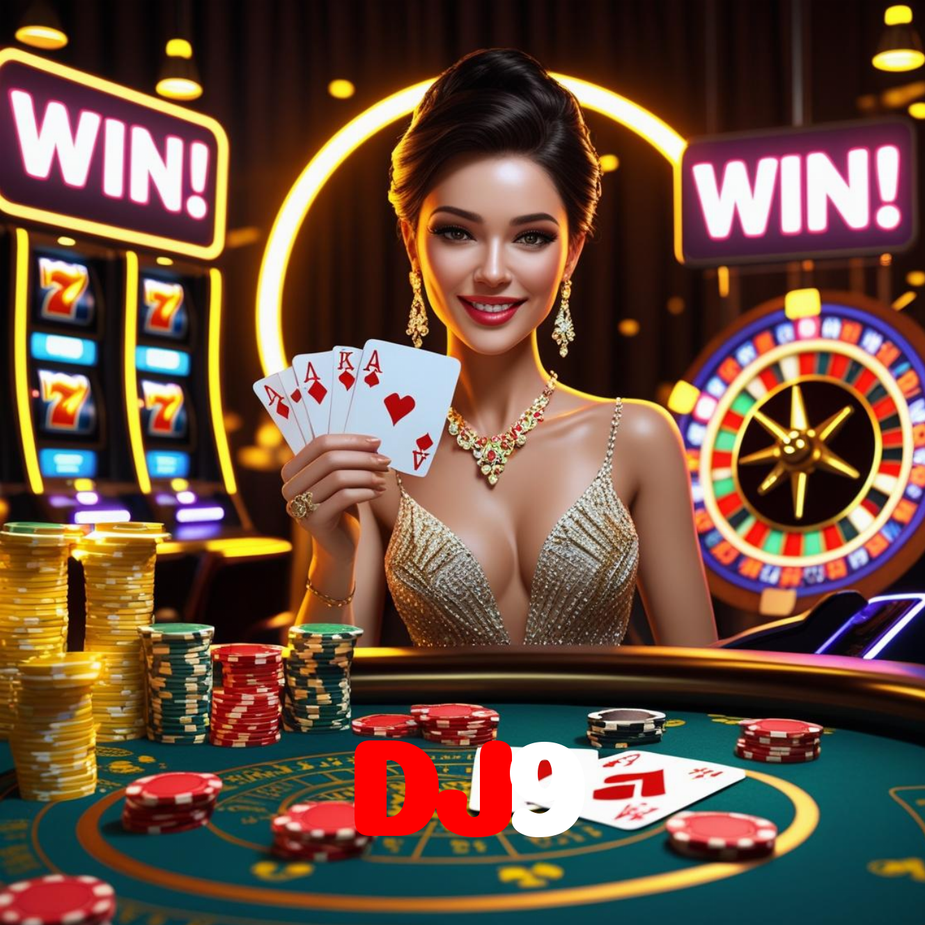 DJ9:Cada giro nas roletas é uma chance de vitória! Aposte agora!