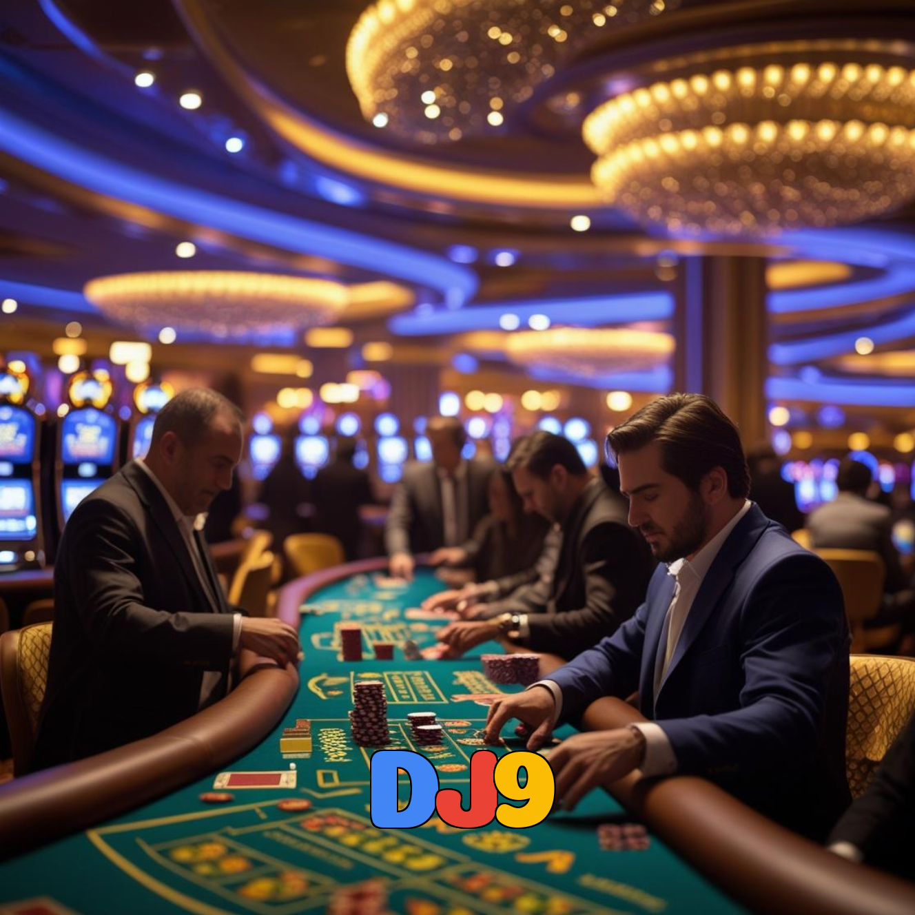 DJ9：Jogue nas nossas mesas de poker e conquiste vitórias épicas!