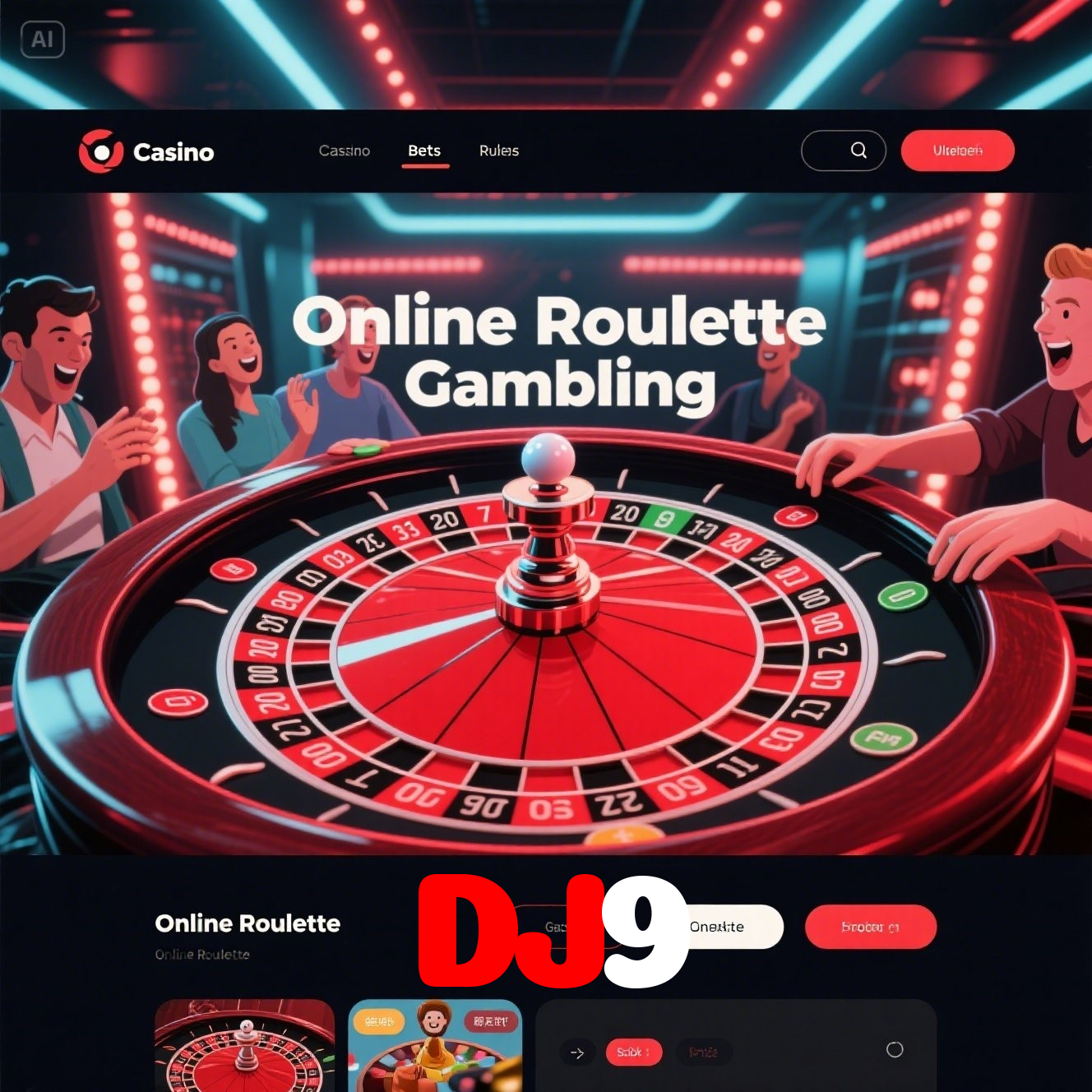 DJ9:Em cada giro das slots, a vitória está ao seu alcance!