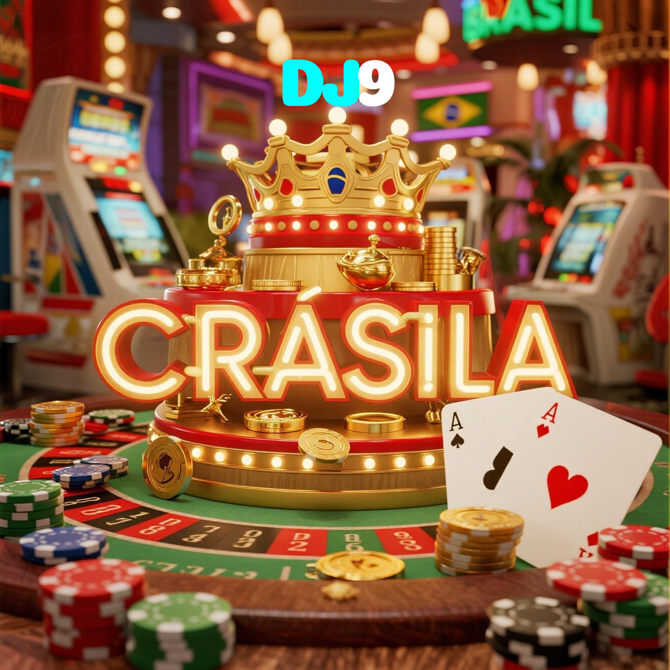 DJ9:Onde as apostas no futebol se encontram com as vitórias no cassino!
