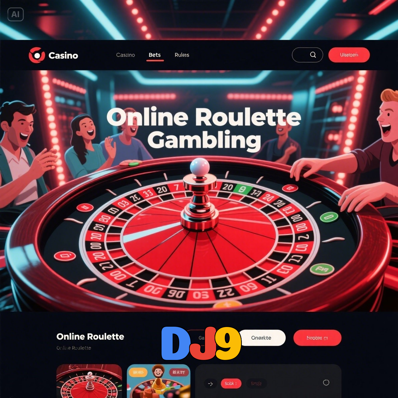 DJ9:Jogue blackjack, aposte no futebol e conquiste vitórias incrÃveis!