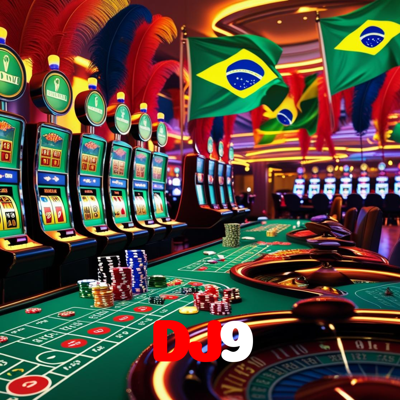 DJ9:Jogue os melhores jogos de cassino como blackjack e roleta, e aposte no futebol!