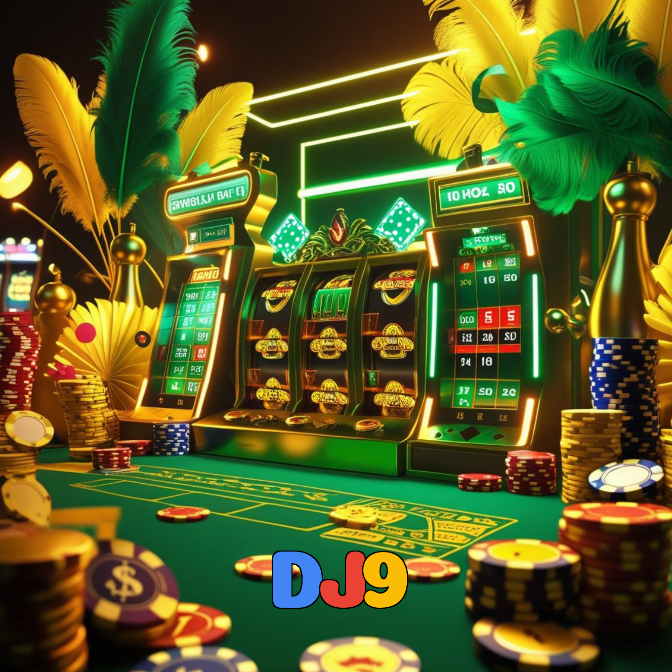 DJ9：Cada giro nas slots é uma nova chance de mudar sua sorte!