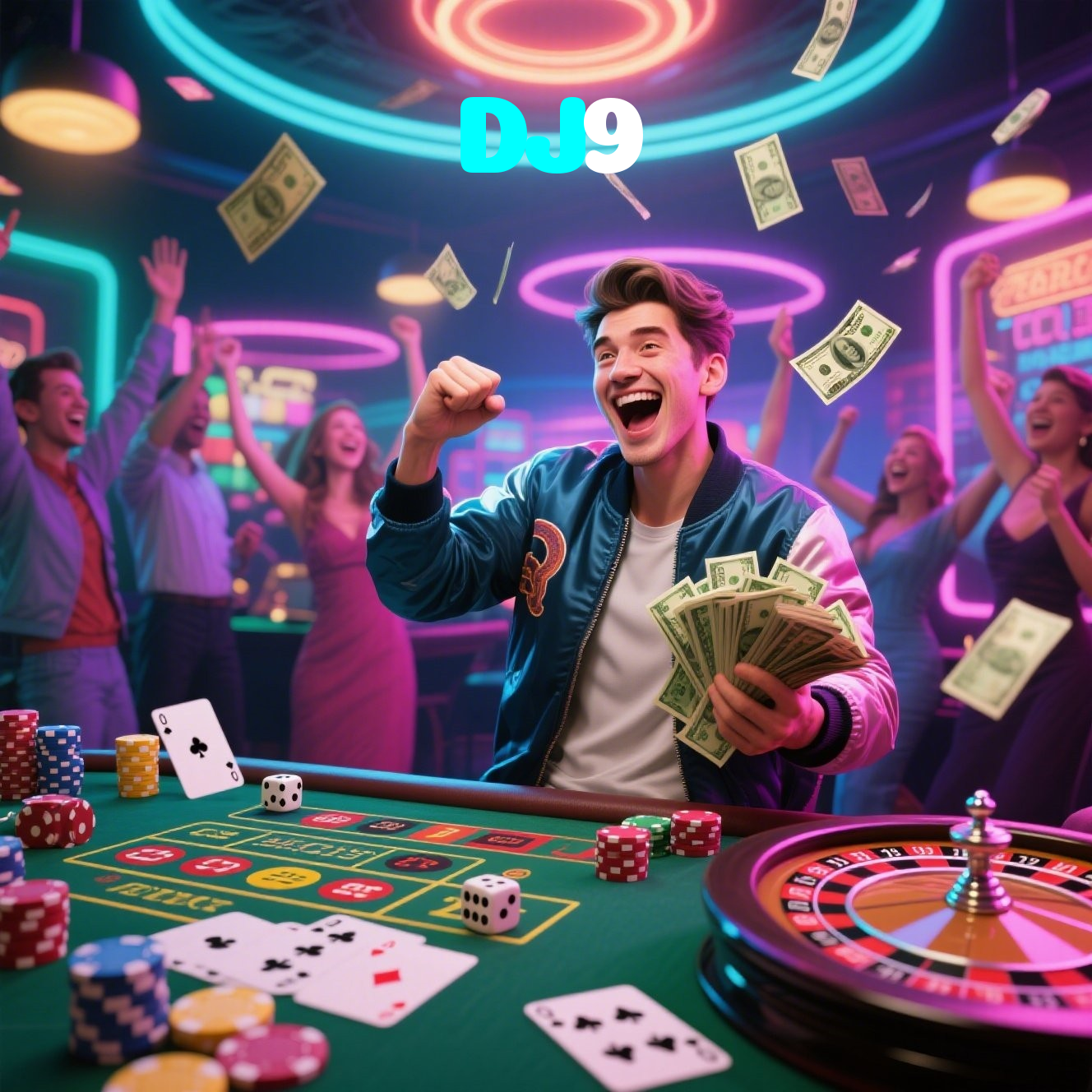 DJ9:A melhor plataforma de cassino para apostas no futebol e roleta!