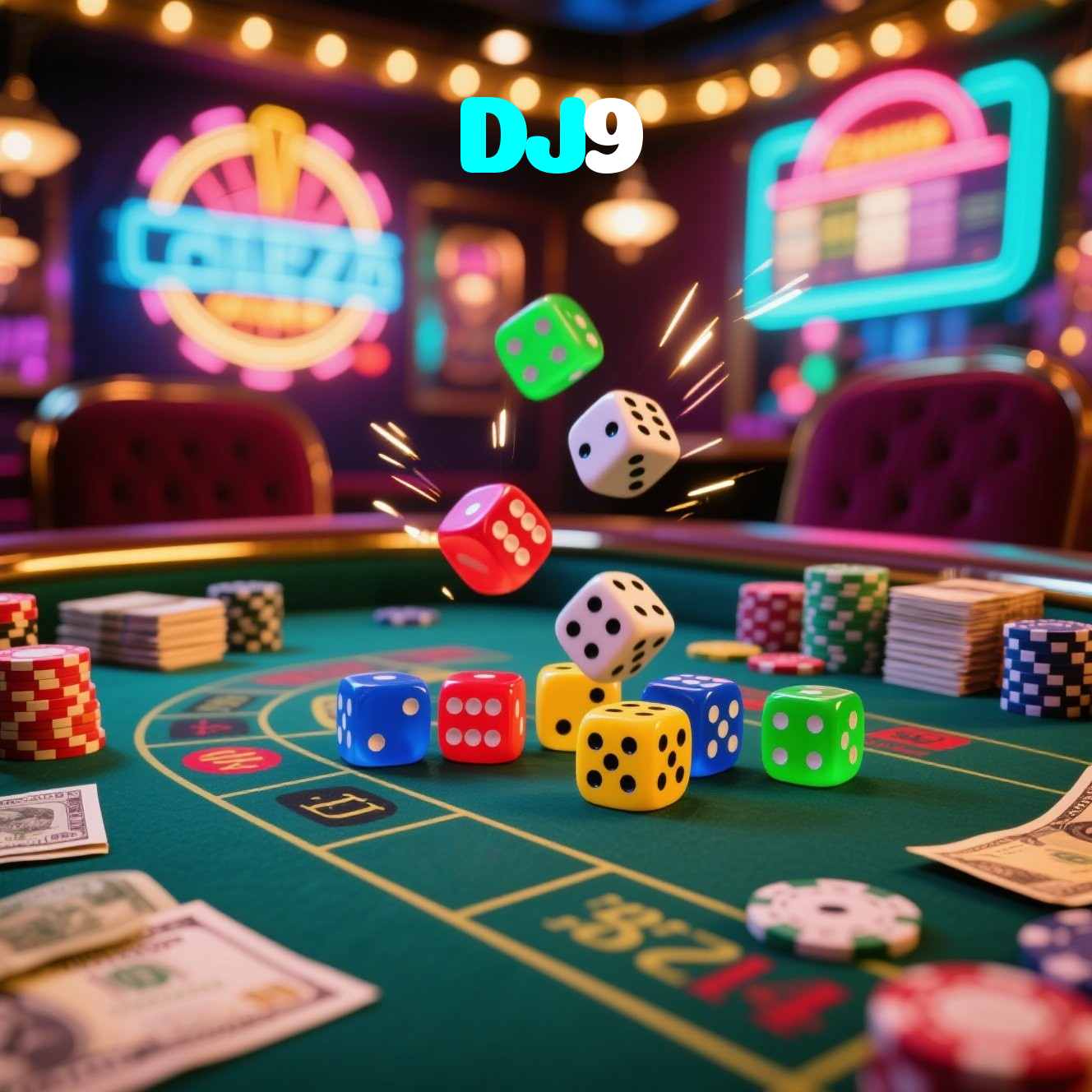 DJ9:Aposte no futebol e ganhe prêmios em blackjack e roleta online!