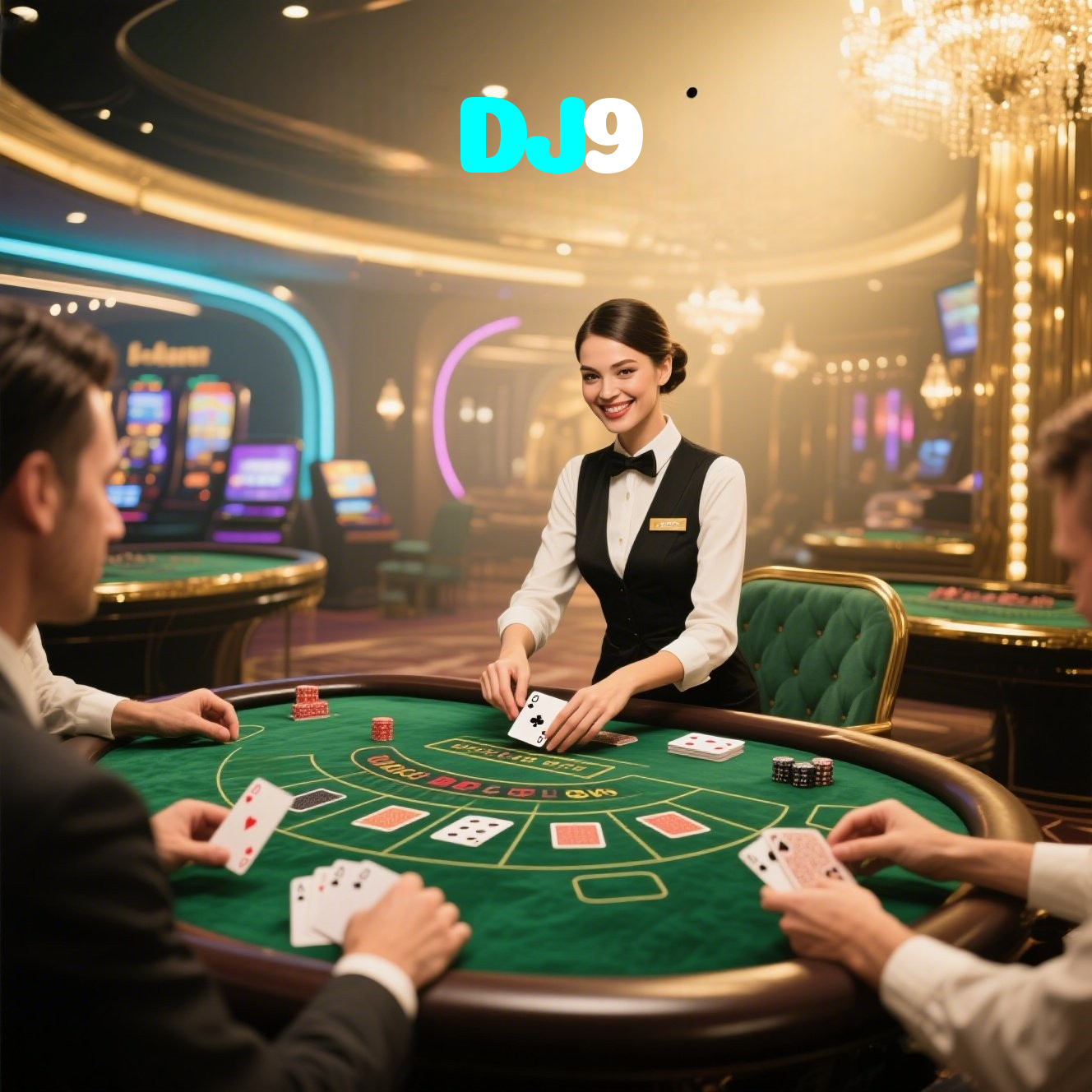 DJ9:Jogue poker, aposte no futebol e ganhe prêmios ao vivo!