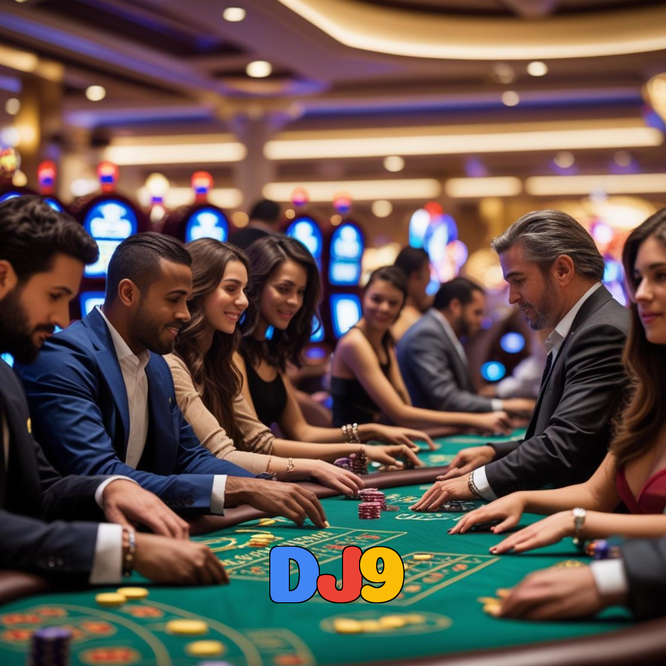 DJ9：Jogue nas slots e mude sua sorte com grandes vitórias!