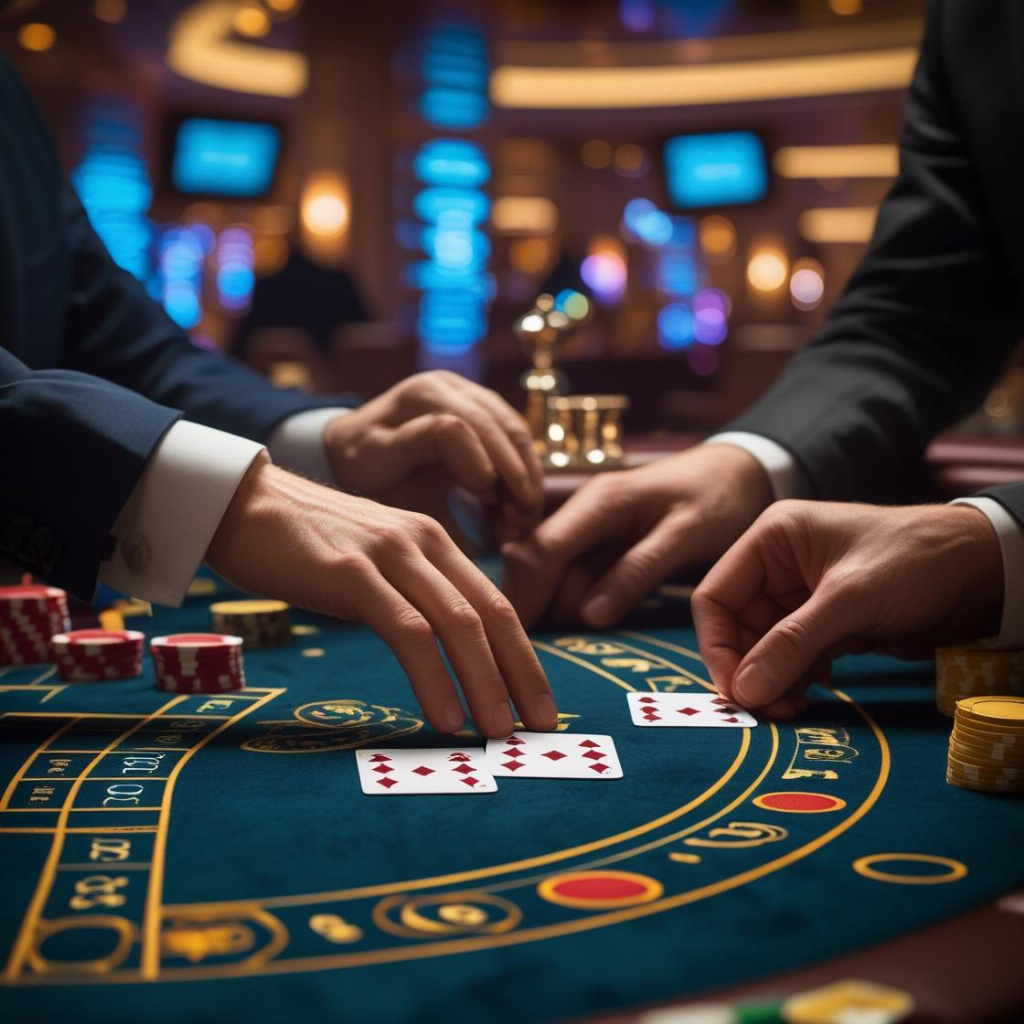 DJ9：Aposte nas mesas de poker e mostre quem é o mestre das cartas!