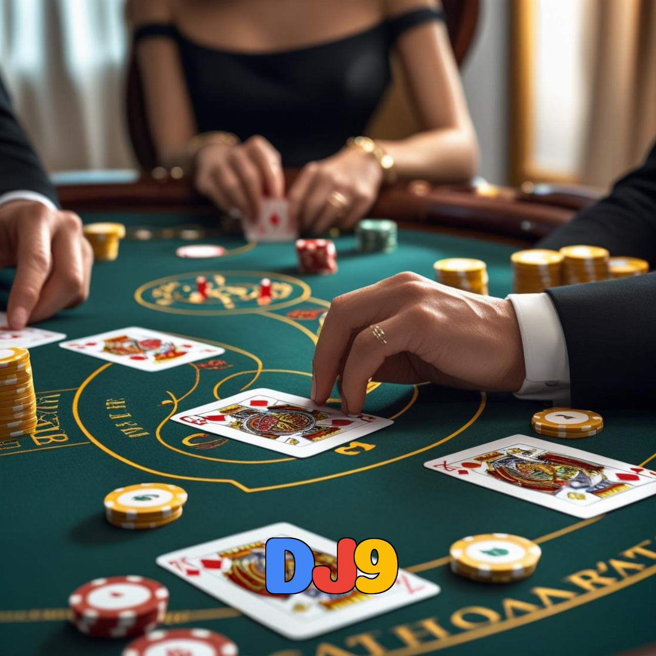 DJ9：Aposte no seu time de futebol e ganhe no blackjack e roleta online!