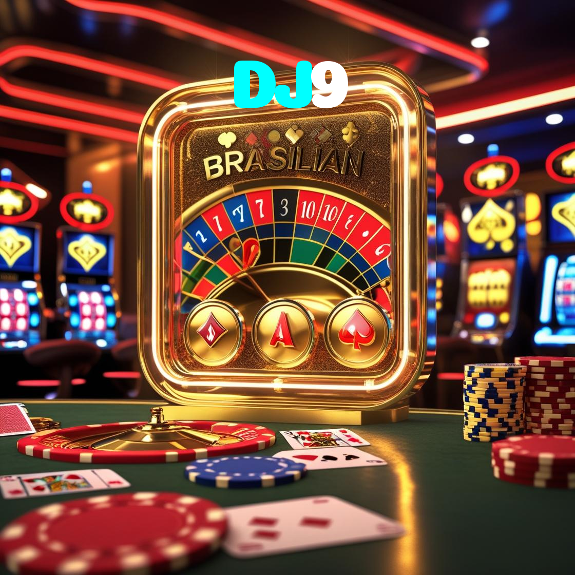 DJ9:Gire nas slots e conquiste o prêmio da sua vida!